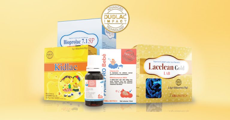 Men vi sinh bao kép thế hệ 4 - Duolac